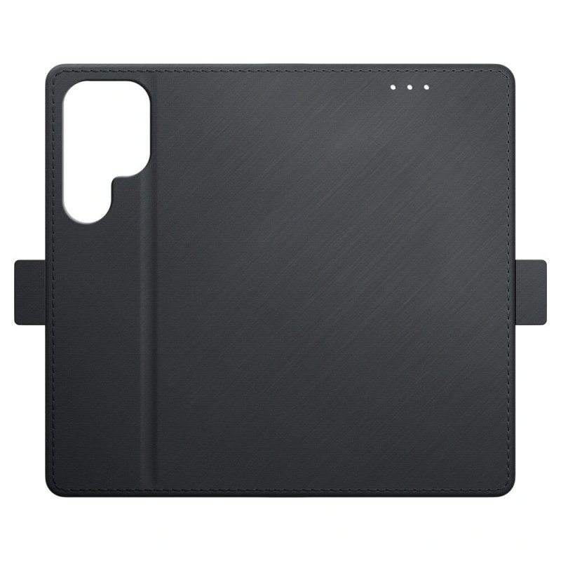 Custodia portafoglio 3MK per Samsung Galaxy S25 Ultra, nera