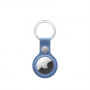 Portachiavi FineWoven per AirTag Apple, blu fiore di campo