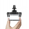 Spigen Click.r 000CP26265 supporto per telefono da bocchetta dell'aria per auto, nero