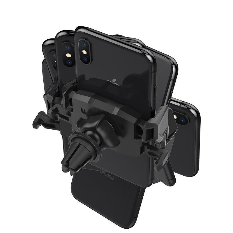 Spigen Click.r 000CP26265 supporto per telefono da bocchetta dell'aria per auto, nero