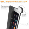 Custodia Tech-Protect Smartcase THP770BLK per Apple iPad 9.7 (2017/2018, 5ª/6ª gen), nera