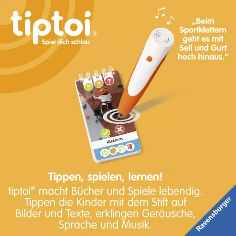 Ravensburger tiptoi Wieso? Weshalb? Warum? Quiz Sport, edizione tedesca