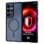 Custodia 3MK Satin Armor MagCase per Samsung Galaxy S25 Ultra, MagSafe, trasparente, policarbonato