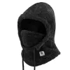 Passamontagna da sci Qunature Arctic Velvet, taglia M, nero