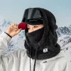 Passamontagna da sci Qunature Arctic Velvet, taglia M, nero