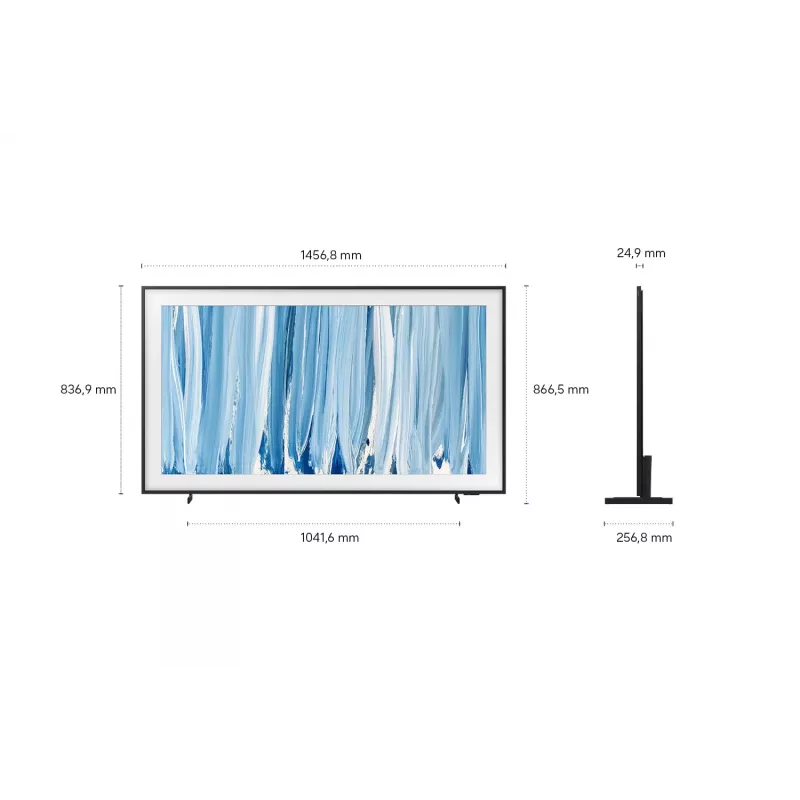 TV 4K The Frame Pro Neo 65 pollici Samsung GQ65LS03HWUXZG, modello 2026, Wireless One Connect Box