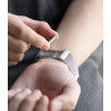 Cinturino Ringke Metal One Mesh RGK12091 per Apple Watch, 44/45/46/49 mm, argento