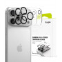 Protezione per lenti fotocamera Ringke Camera Full Cover per Apple iPhone 18 Pro Max, vetro temperato 9H, nero (2 pz)