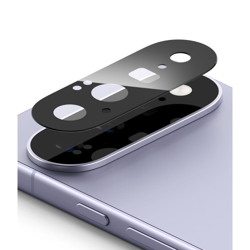 Protezione per lenti fotocamera Ringke Camera Full Cover per Google Pixel 11, vetro temperato 9H, nero (2 pz)