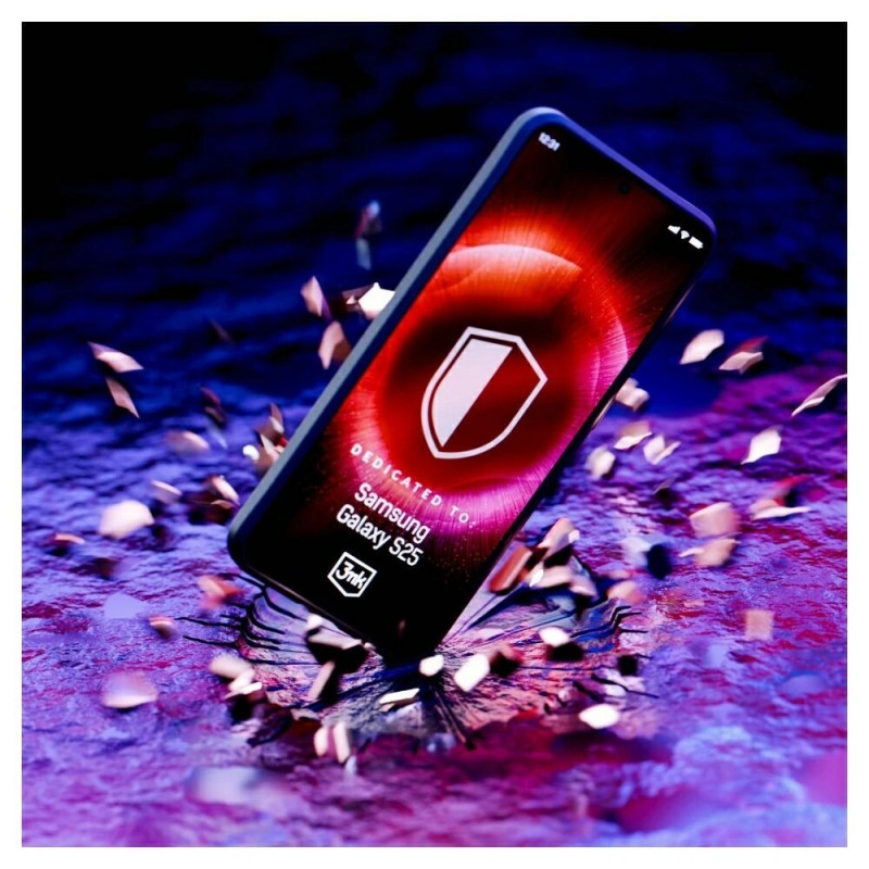 Custodia 3MK Satin Armor MagCase per Samsung Galaxy S25, trasparente