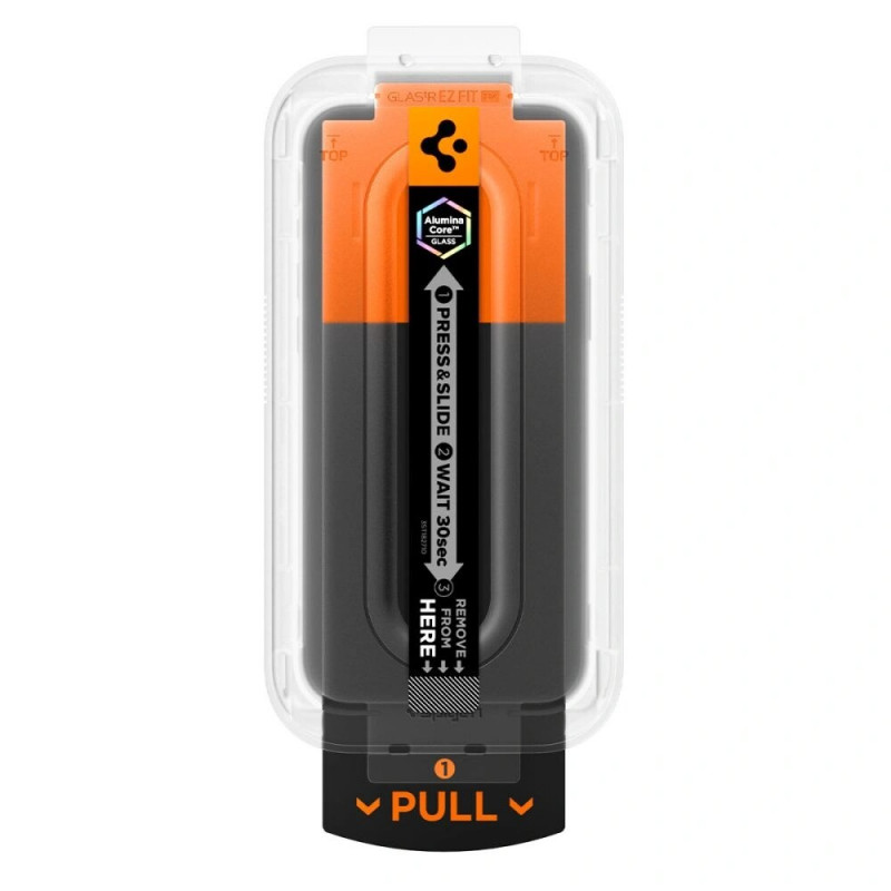 Spigen Glas.tR EZ Fit HD AGL10097 Protezione schermo per Apple iPhone 17 Pro, trasparente