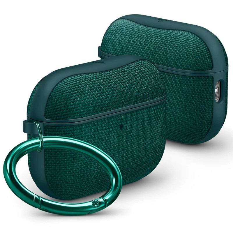 Custodia Spigen Urban Fit ACS09831 per Apple AirPods Pro 3, Midnight Green