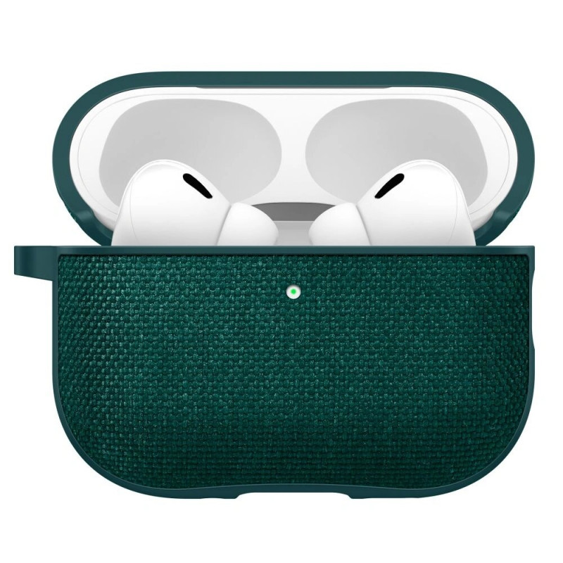 Custodia Spigen Urban Fit ACS09831 per Apple AirPods Pro 3, Midnight Green