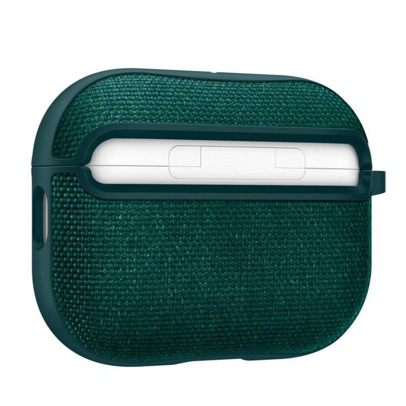 Custodia Spigen Urban Fit ACS09831 per Apple AirPods Pro 3, Midnight Green