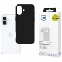 Custodia 3MK Matt Case Pro per Apple iPhone 16 Plus, nera