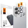Spigen Optik Pro Glas.tR EZ Fit AGL09413 Protezione per fotocamera per Samsung Galaxy S25 Edge, nero (2 pz)