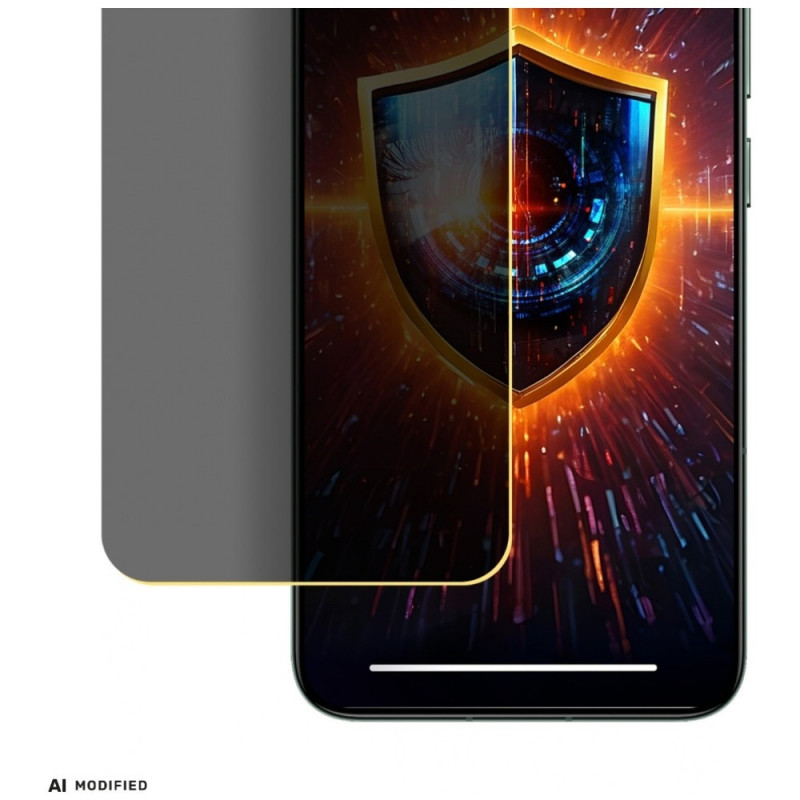Pellicola protettiva per schermo privacy opaca 3MK Silky Matt Privacy per Xiaomi 14