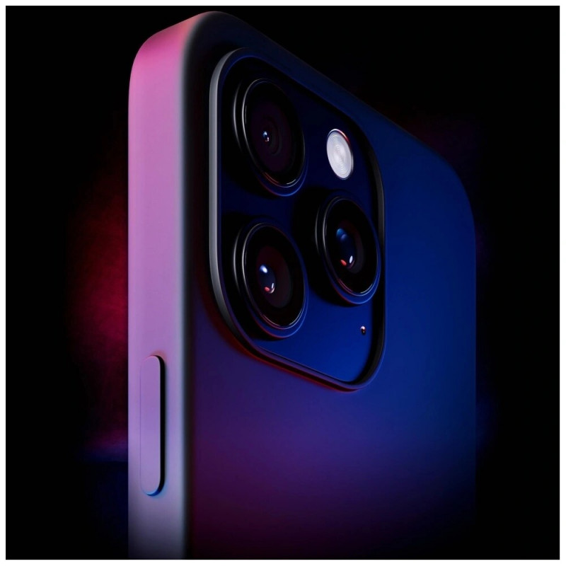 Custodia 3MK Matt Case Pro per Apple iPhone 16 Pro Max, nera
