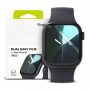 Ringke Pellicola protettiva Dual Easy per Apple Watch 10 / 11 46 mm, trasparente (3 pz)