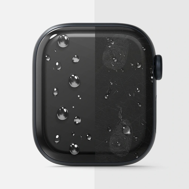 Ringke Pellicola protettiva Dual Easy per Apple Watch 10 / 11 46 mm, trasparente (3 pz)