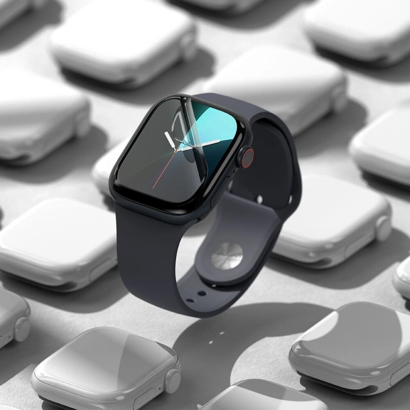 Ringke Pellicola protettiva Dual Easy per Apple Watch 10 / 11 46 mm, trasparente (3 pz)