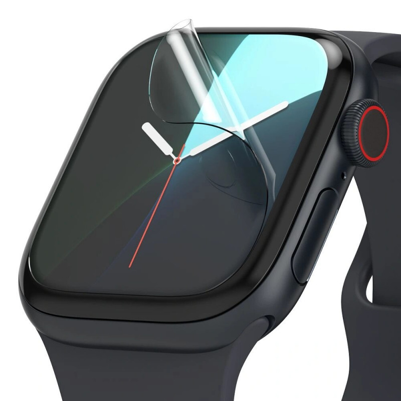 Protezione schermo Dual Easy Ringke per Apple Watch 10 / 11 42 mm, trasparente (3 pz)