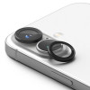 Protezione per fotocamera Ringke per Apple iPhone 16 / 16 Plus, nera (2 pz)