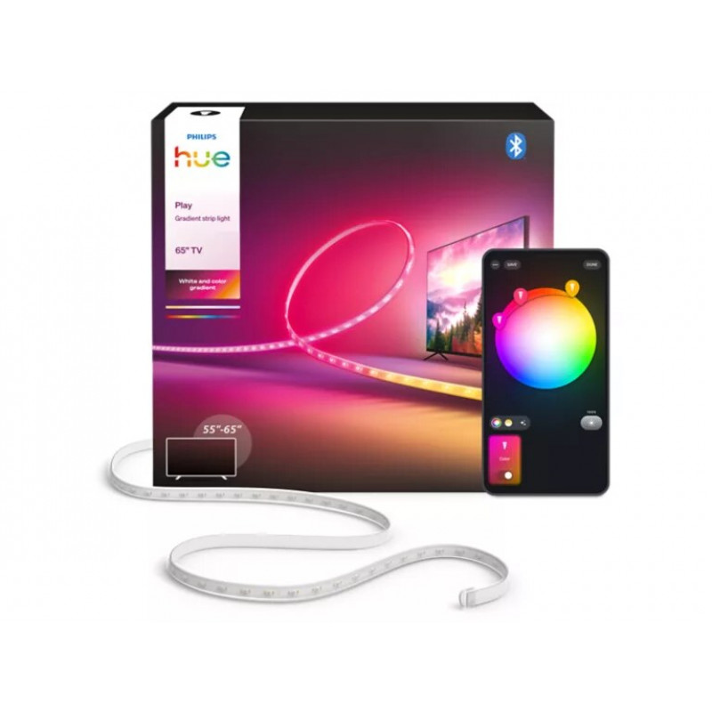 Philips Hue Play Gradient Lightstrip per TV da 65 inch