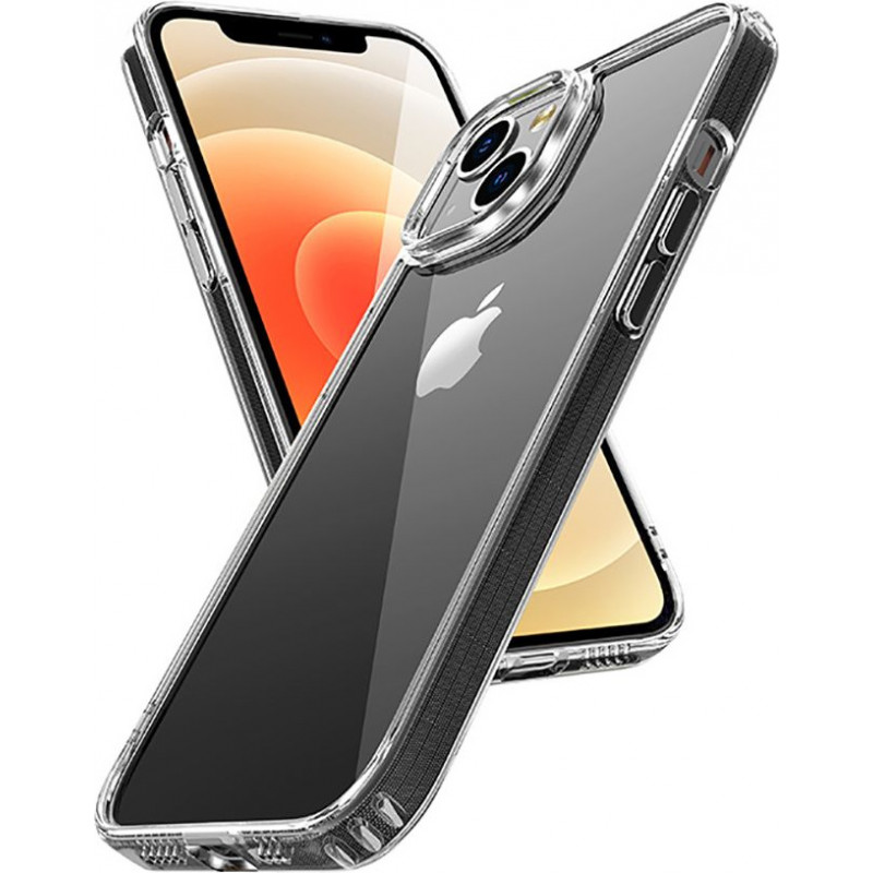 Custodia Tech-Protect Flexair Hybrid per Apple iPhone 13, trasparente