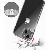 Custodia Tech-Protect Flexair Hybrid per Apple iPhone 13, trasparente