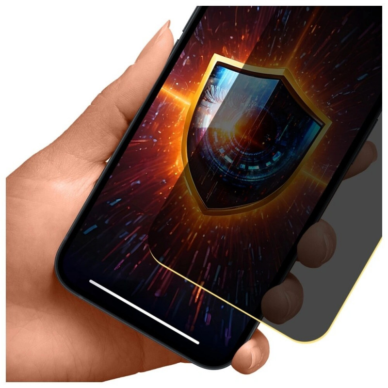 Pellicola protettiva privacy opaca 3MK Silky Matt Privacy per Apple iPhone 14 Pro Max
