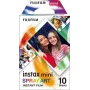 Fujifilm pellicola a colori instax mini SPRAY ART (10 fogli)