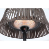 Stufa a infrarossi da terra Sunred ARTIX M-SO BROWN Corda Bright, 2100 W, marrone, IP44