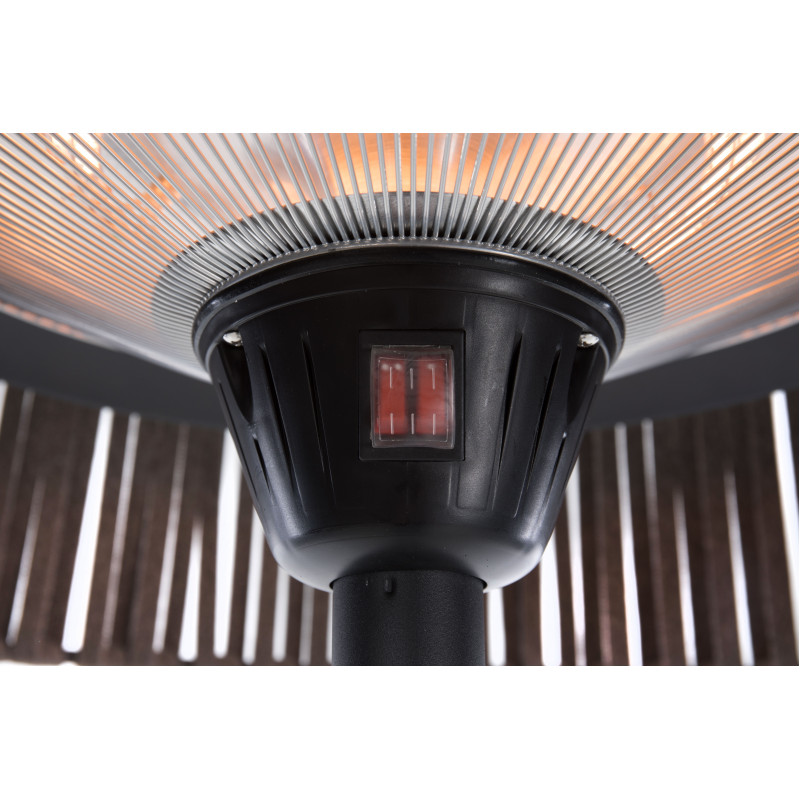 Stufa a infrarossi da terra Sunred ARTIX M-SO BROWN Corda Bright, 2100 W, marrone, IP44