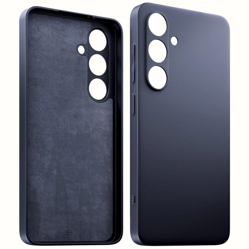 Custodia 3MK Matt Case Pro per Samsung Galaxy S24 FE, nera