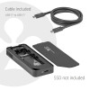 Custodia per SSD M.2 NVMe Club3D CAC-2510 con ventola, USB4