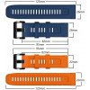Cinturino Tech-Protect Iconband THP927NAVBLU per Garmin Fenix 5/6/6 Pro/7, blu navy