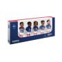 Confezione di 5 figure da collezione Minix Mini 7 cm - Francia (23653)
