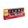 Confezione da 5 figure da collezione Minix 7 cm - Spagna (23646)