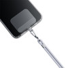 Laccetto per telefono 3MK EasyClip, grigio / argento