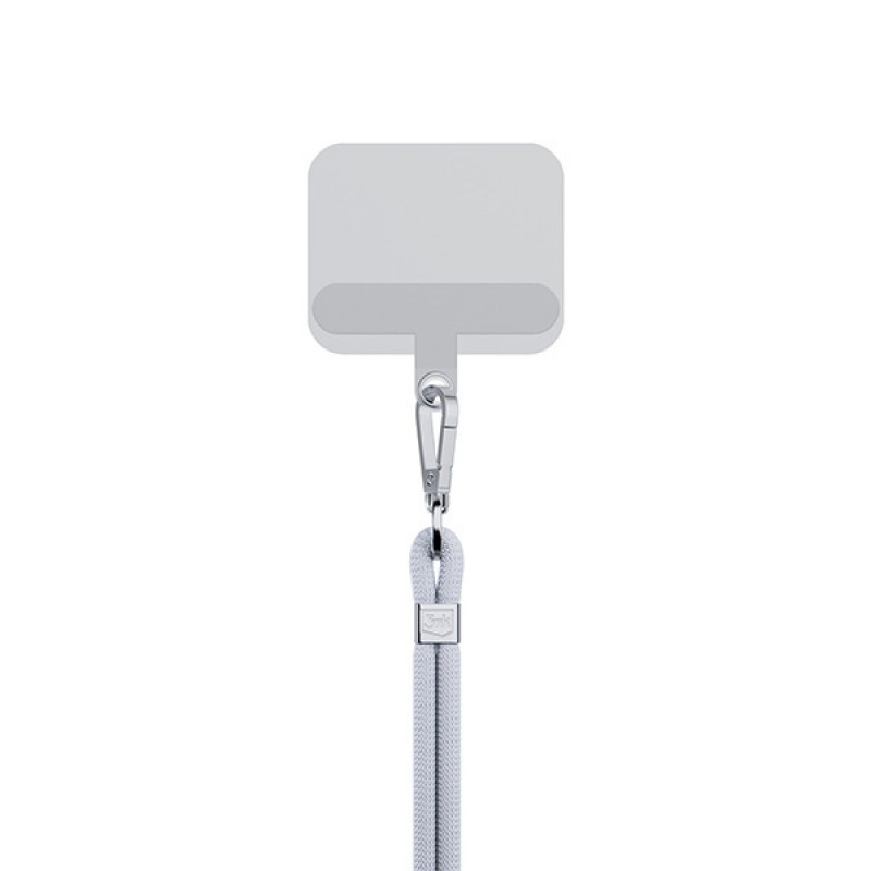 Laccetto per telefono 3MK EasyClip, grigio / argento