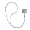 Laccetto per telefono 3MK EasyClip, grigio / argento