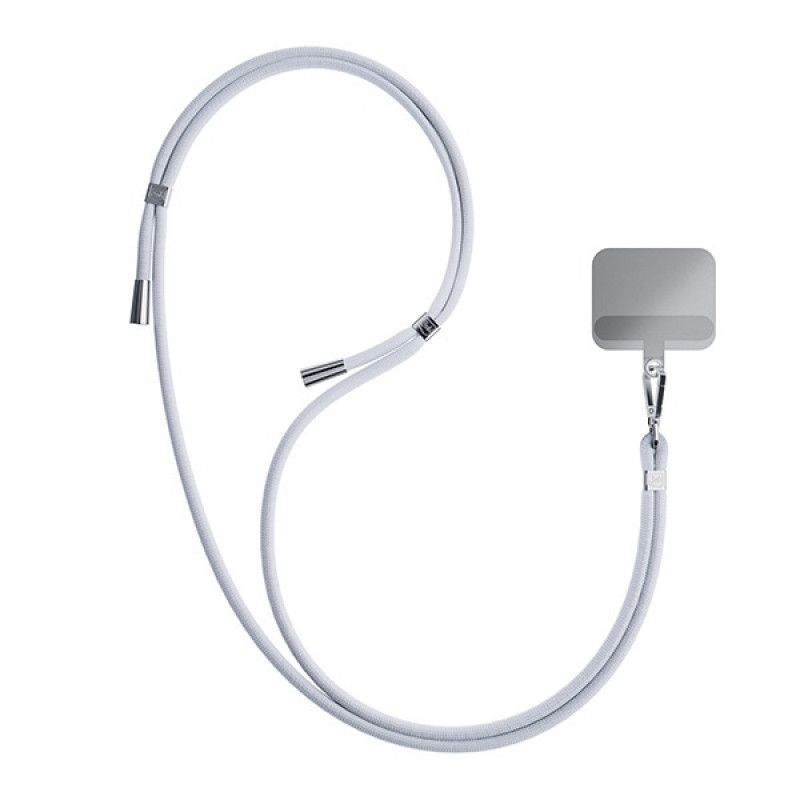 Laccetto per telefono 3MK EasyClip, grigio / argento