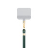 Laccetto per telefono 3MK EasyClip, verde scuro / oro