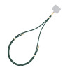 Laccetto per telefono 3MK EasyClip, verde scuro / oro