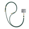 Laccetto per telefono 3MK EasyClip, verde scuro / oro
