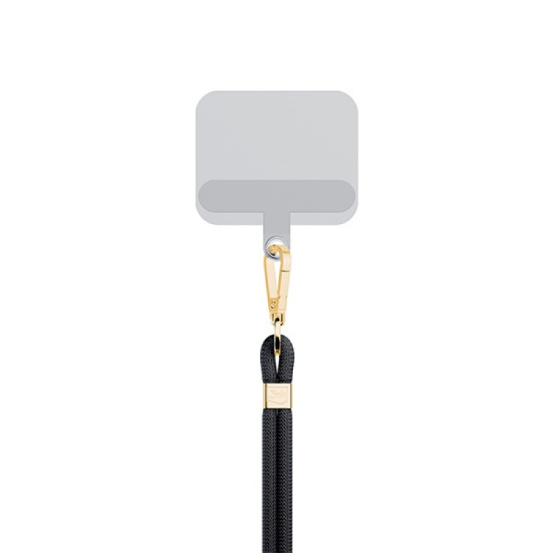 Cordino per telefono 3MK EasyClip, nero / oro