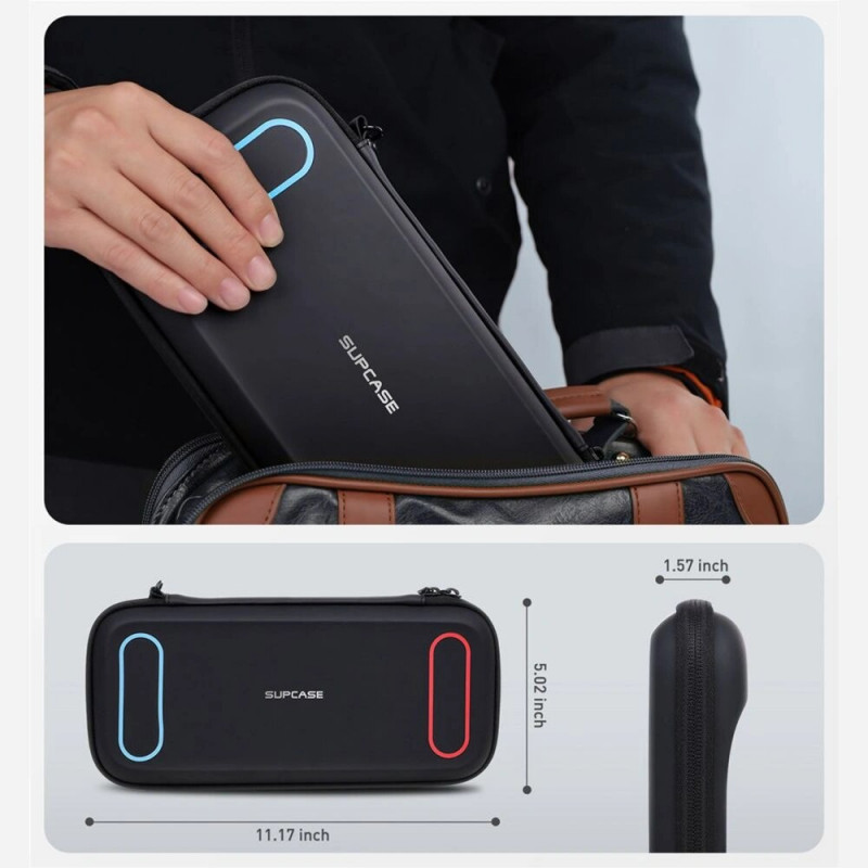 Custodia mini da trasporto Supcase per Nintendo Switch 2, nera