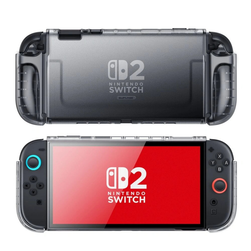 Custodia Crystal Supcase per Nintendo Switch 2, Frost Black