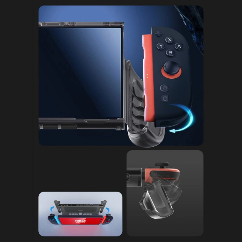 Custodia Crystal Supcase per Nintendo Switch 2, Frost Black